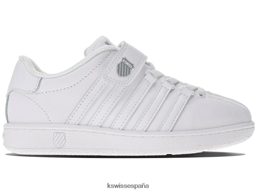 K-Swiss clásico vn vlc niños NNDRHV618 blanco calzado