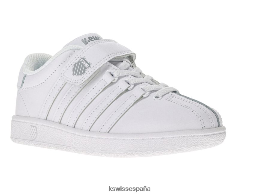 K-Swiss clásico vn vlc niños NNDRHV618 blanco calzado