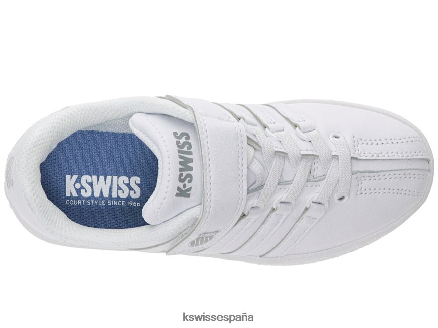 K-Swiss clásico vn vlc niños NNDRHV618 blanco calzado