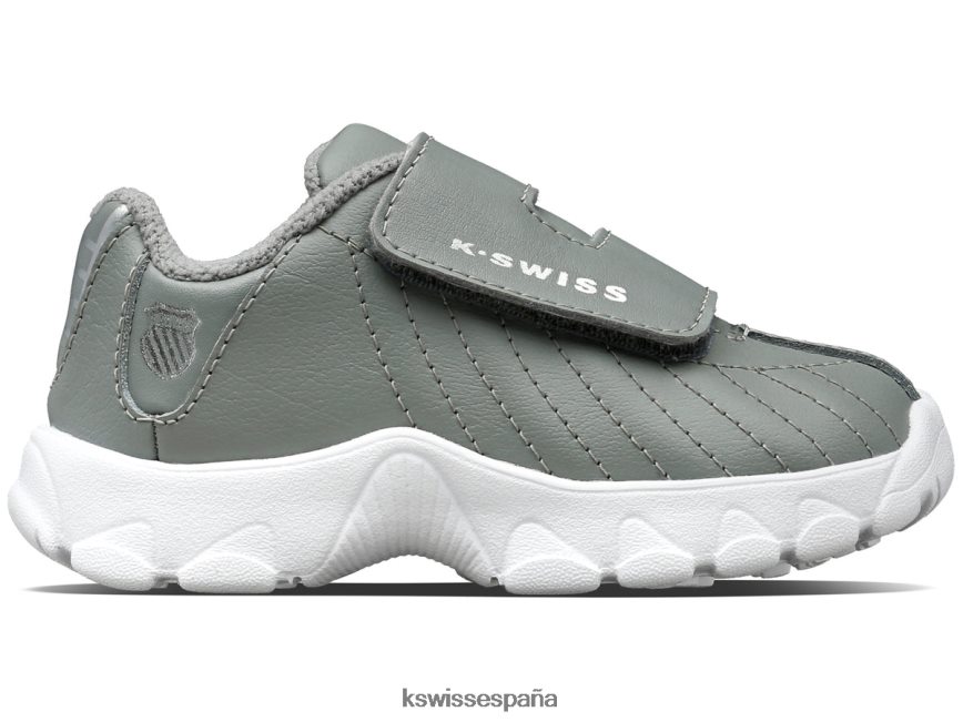 K-Swiss correa st329 niños NNDRHV610 gris neutro/plata calzado