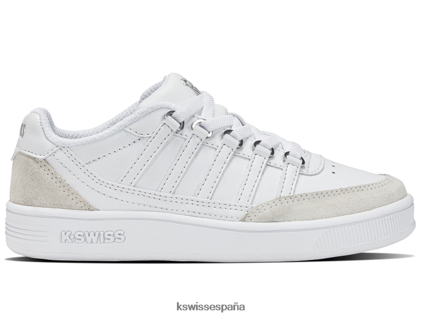 K-Swiss establecer pro el niños NNDRHV589 blanco calzado