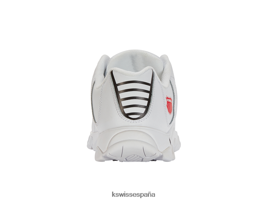 K-Swiss st329 niños NNDRHV617 blanco/azul marino/rojo calzado