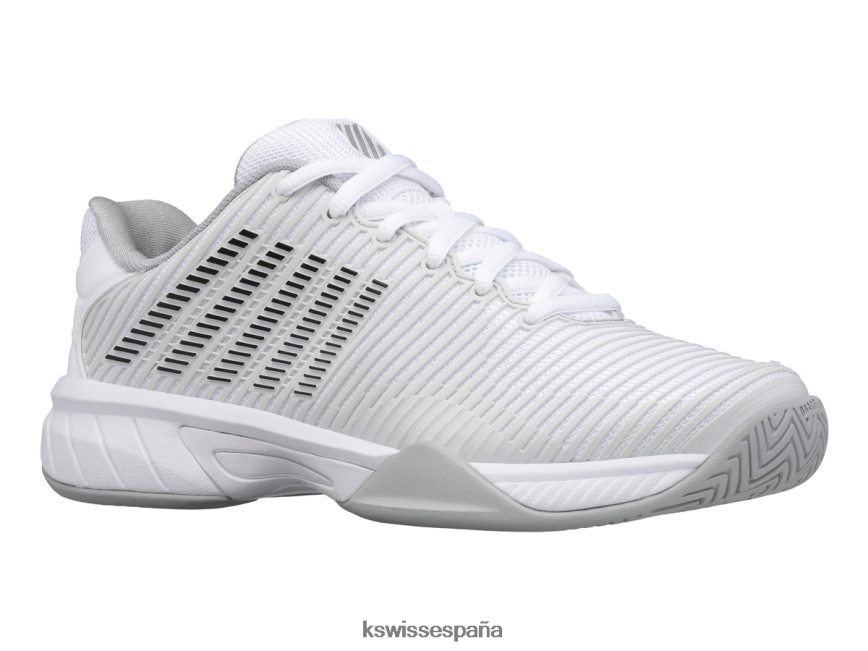 K-Swiss Hipercourt Express 2 niños NNDRHV412 apenas azul/blanco/de gran altura tenis