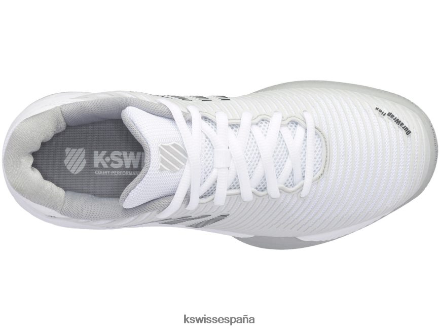 K-Swiss Hipercourt Express 2 niños NNDRHV412 apenas azul/blanco/de gran altura tenis