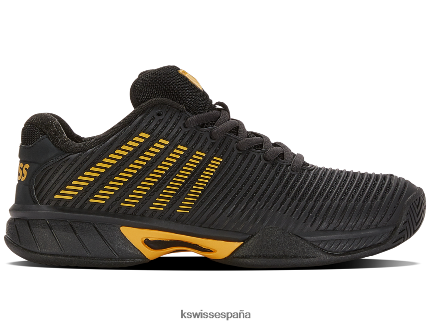 K-Swiss Hipercourt Express 2 niños NNDRHV421 noche sin luna/amarillo ámbar tenis