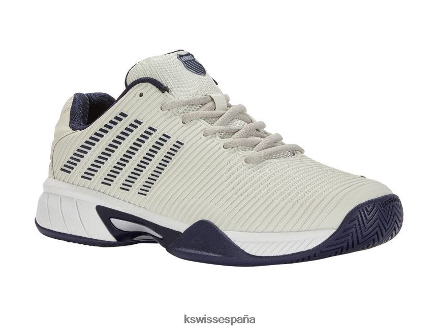 K-Swiss Hipercourt Express 2 niños NNDRHV424 gris/blanco/peacoat tenis