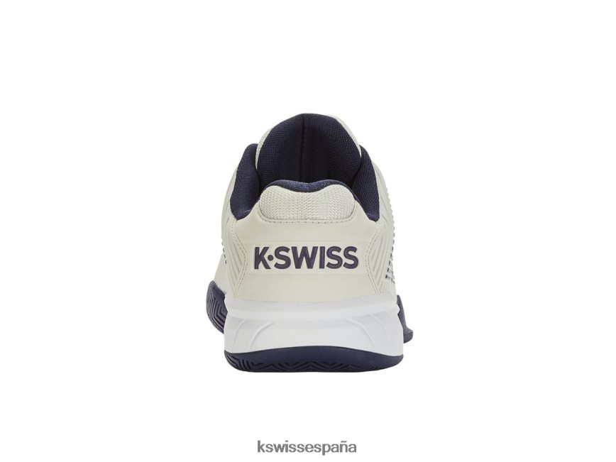 K-Swiss Hipercourt Express 2 niños NNDRHV424 gris/blanco/peacoat tenis