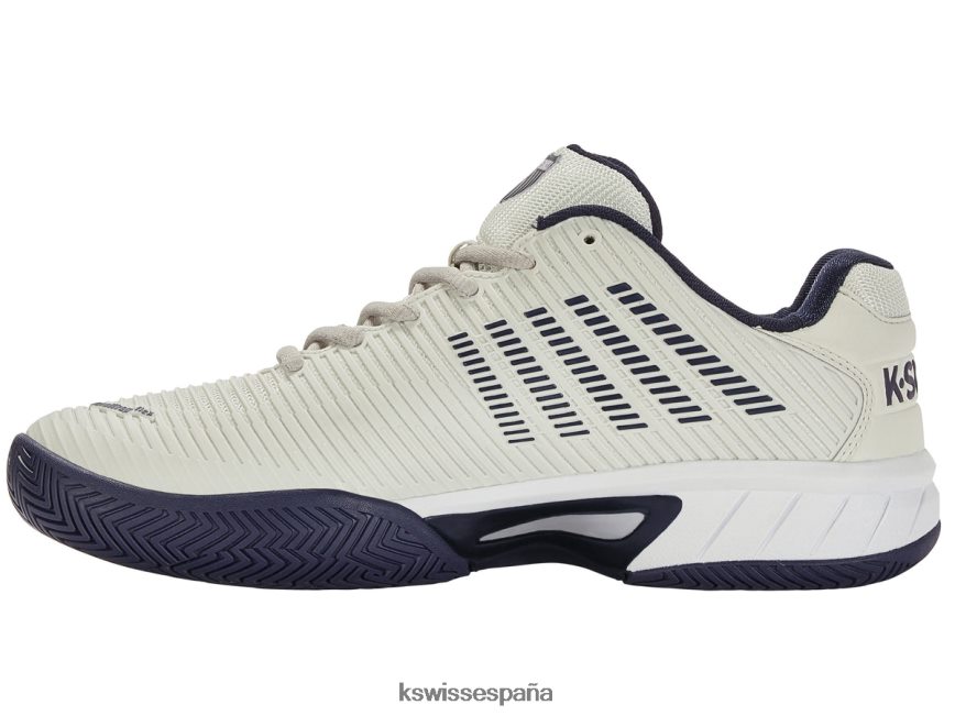 K-Swiss Hipercourt Express 2 niños NNDRHV424 gris/blanco/peacoat tenis