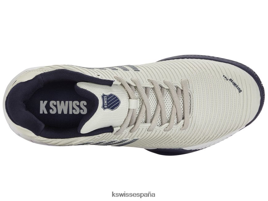 K-Swiss Hipercourt Express 2 niños NNDRHV424 gris/blanco/peacoat tenis