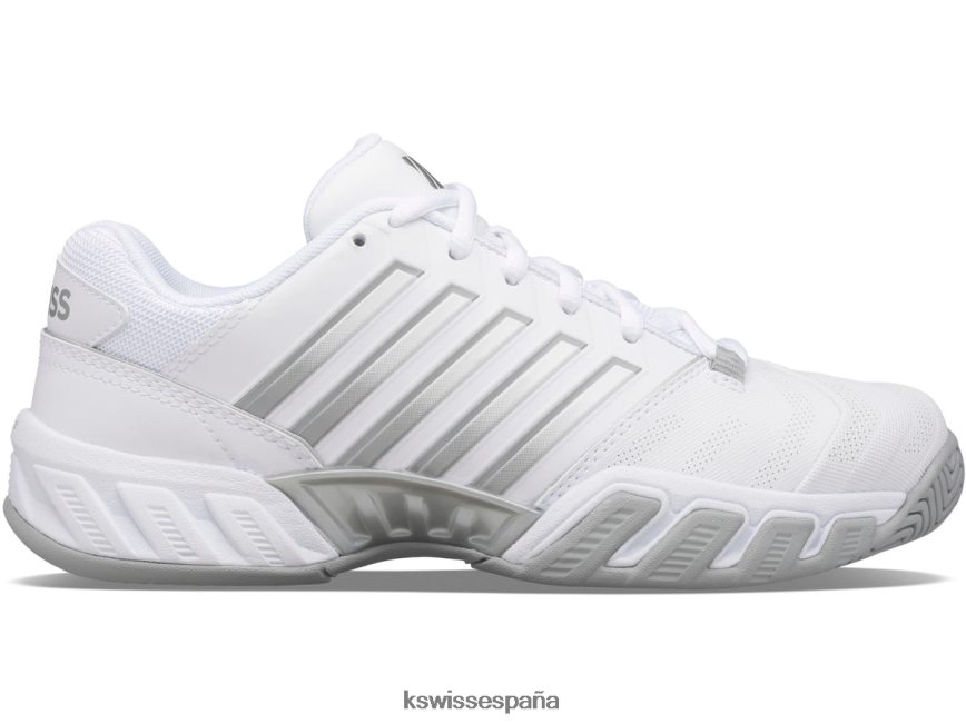 K-Swiss pez gordo luz 4 niños NNDRHV413 blanco/de gran altura/plateado tenis