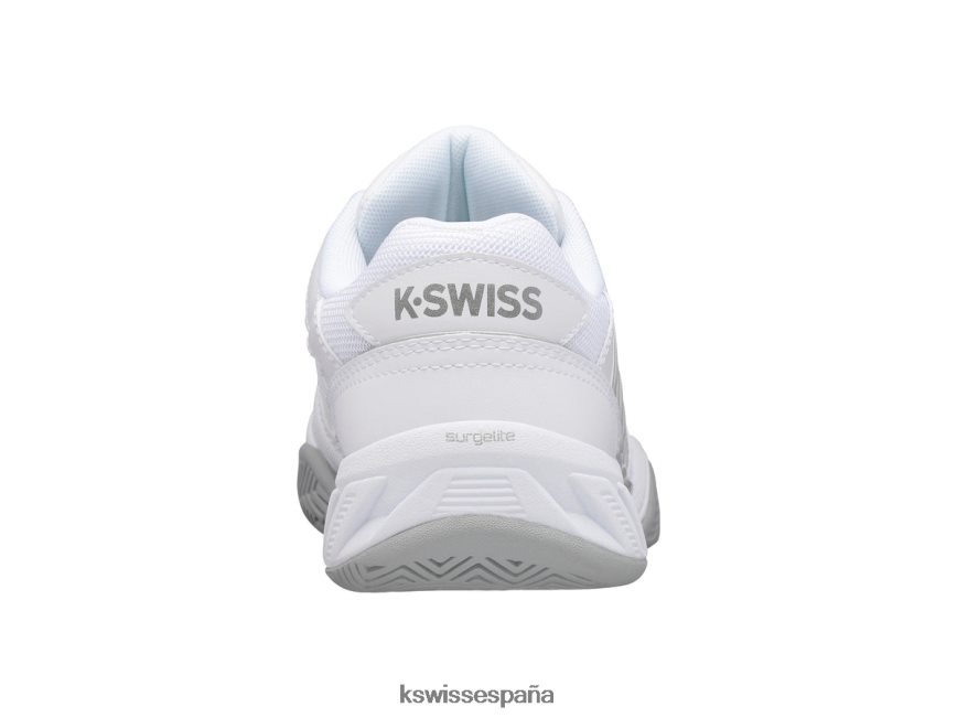 K-Swiss pez gordo luz 4 niños NNDRHV413 blanco/de gran altura/plateado tenis