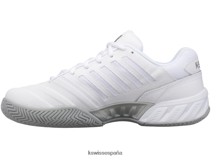 K-Swiss pez gordo luz 4 niños NNDRHV413 blanco/de gran altura/plateado tenis