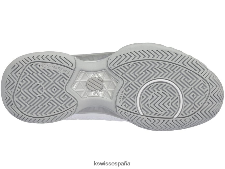 K-Swiss pez gordo luz 4 niños NNDRHV413 blanco/de gran altura/plateado tenis