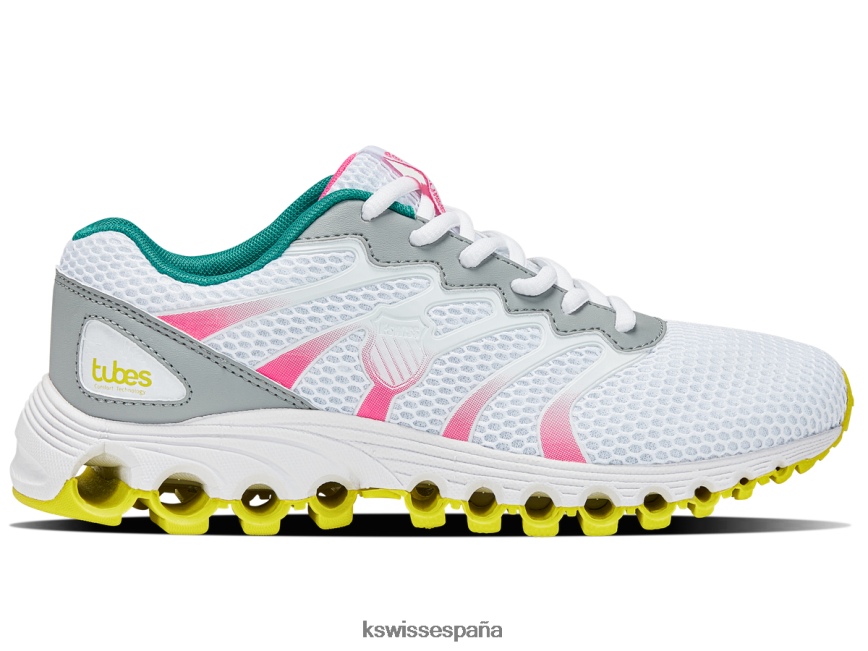 K-Swiss tubos 200 niños NNDRHV630 rascacielos/rosa neón/verde azulado neón/amarillo opcional venta
