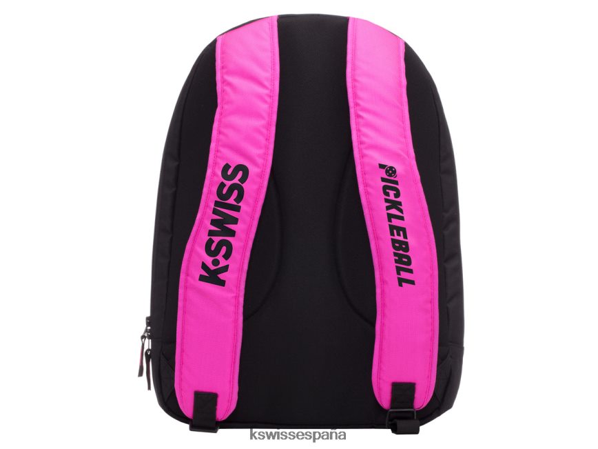 K-Swiss mochila pickelball unisexo NNDRHV409 rosa/negro mochila