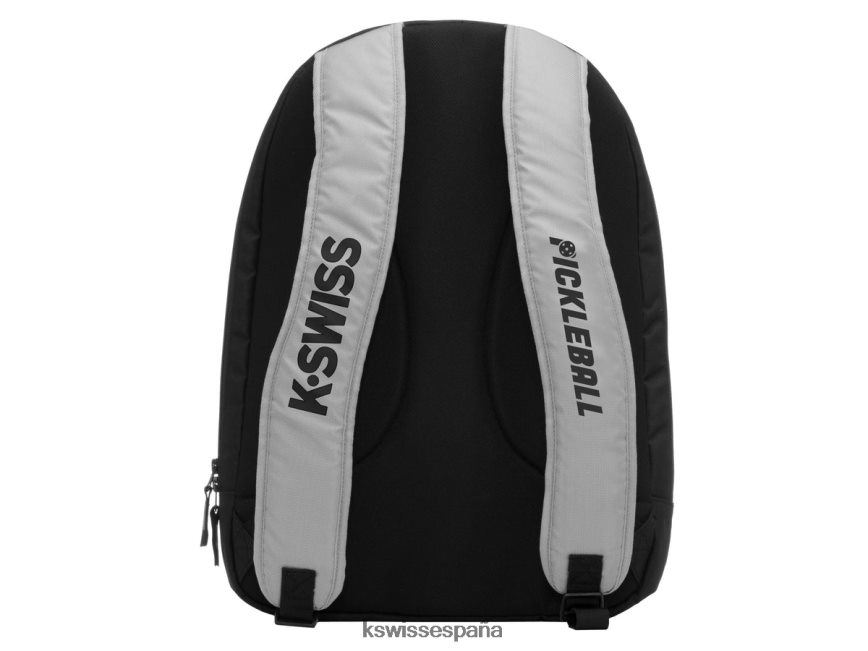 K-Swiss mochila pickelball unisexo NNDRHV410 gris negro mochila