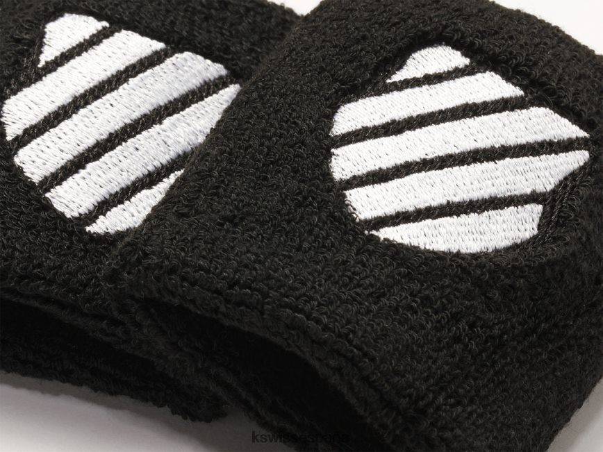 K-Swiss muñequera unisexo NNDRHV407 blanco negro pulsera
