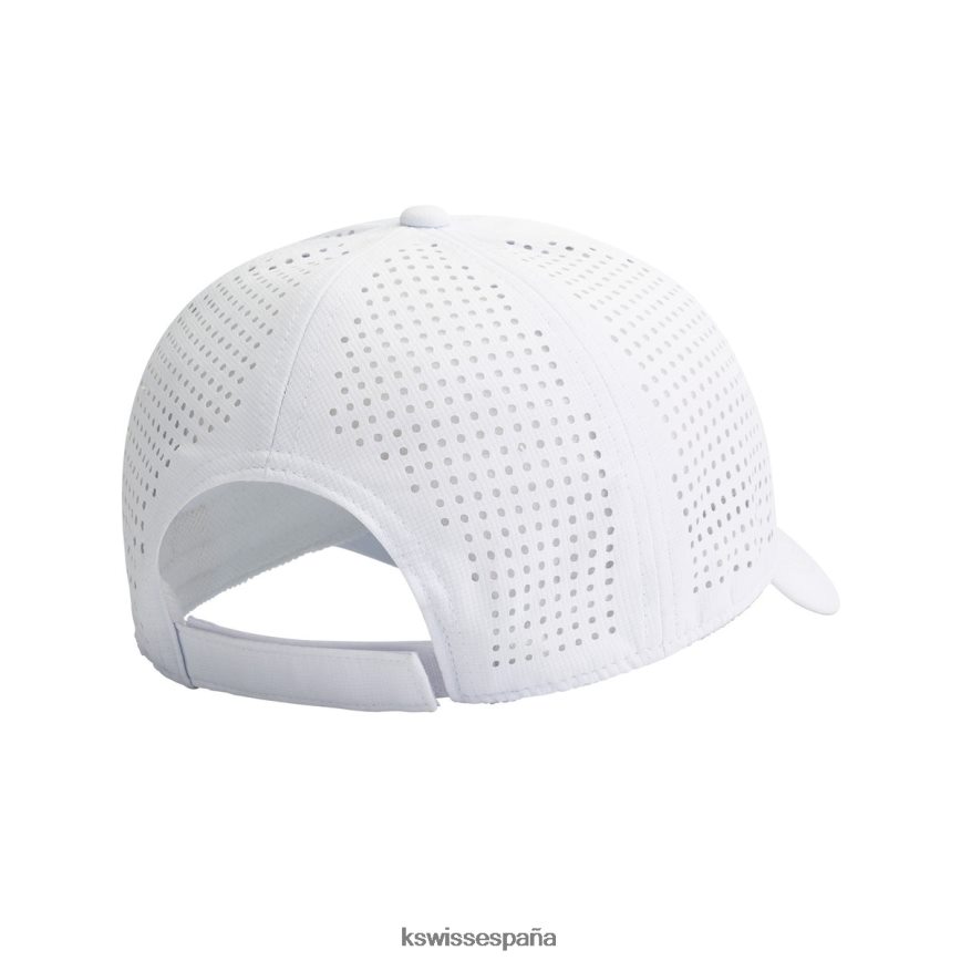 K-Swiss sombrero de corte de malla unisexo NNDRHV395 blanco sombrero